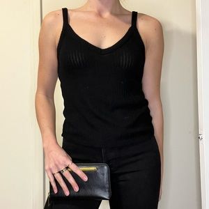 American eagle soft ribbed tank top